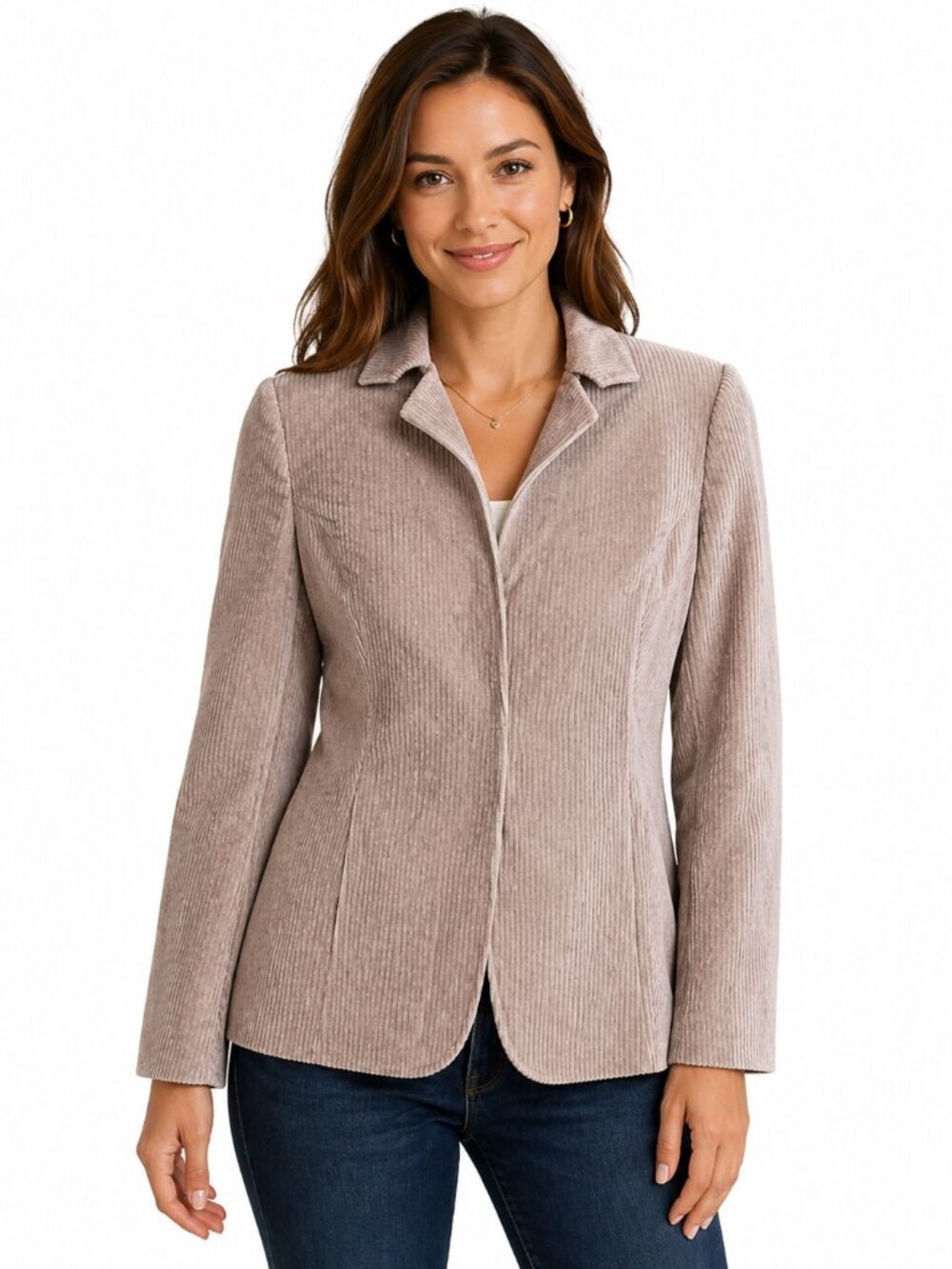 Akris Bergdorf Goodman Italian Wide Wale Corduroy Jacket